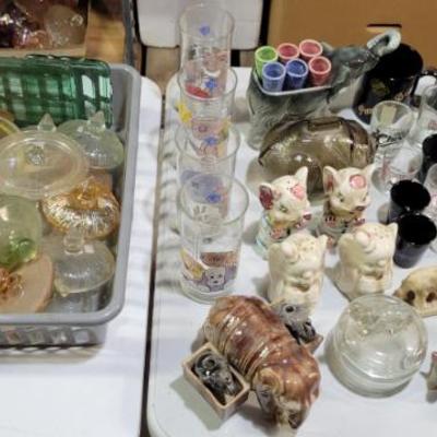 Sale Photo Thumbnail #95: Shot Glasses and Glassware