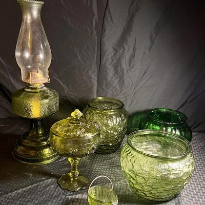 Green glass