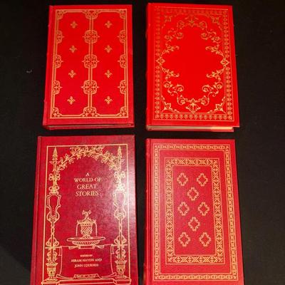 Four Unique Red Books! 