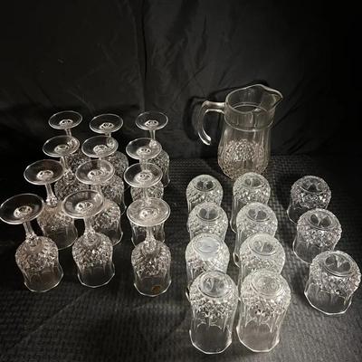 Crystal glassware