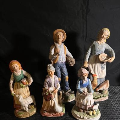 Porcelain figures