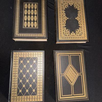 Variety Of Black Hardback Books