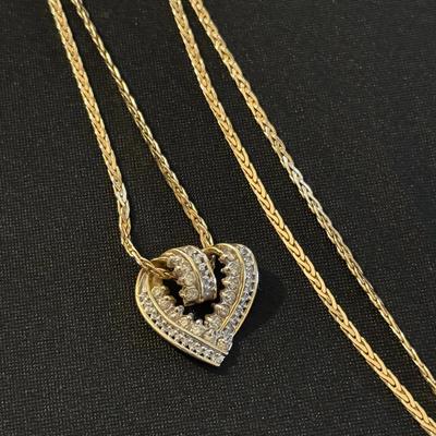 14K Heart and Chain