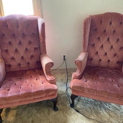 Two Pink Chairs