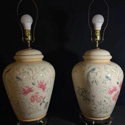 Vintage Ginger Lamps