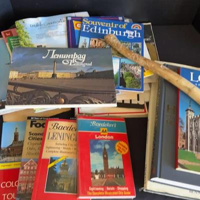 Lets Travel! Travel Books, Brochures, And Walrus Ivory Souvenir  - Russia, Great Britiian, UK