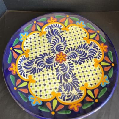 Large Pottery Becerra GTO-Mex Serving Platter - Decorative Plate