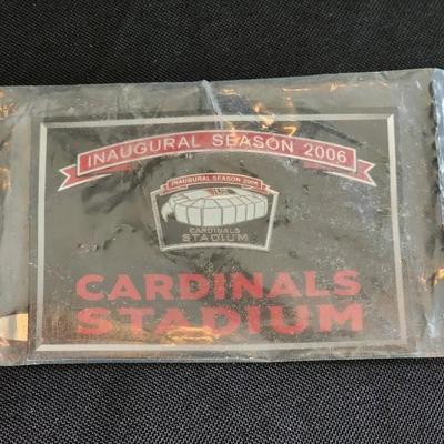2006 Cardinals Stadium Inaugural Season Pin, Unopened