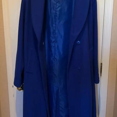 Beautiful Royal Blue Women’s Peacoat Jacket Jessica London