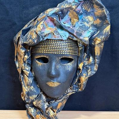 Hand crafted mask artist unknown