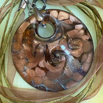 Glass pendant