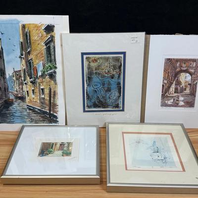 Assortment of smaller art