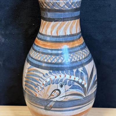 Tonala pottery vase