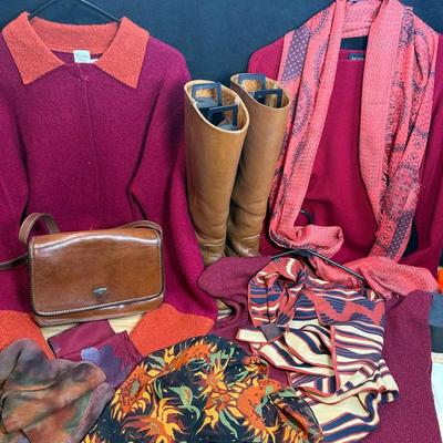 Frye boots eileen fisher & other complementing pieces