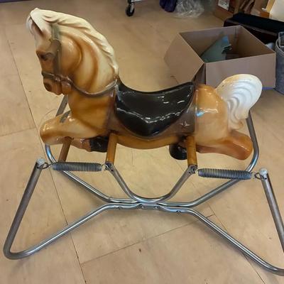 1950s the wonder horse" spring horse