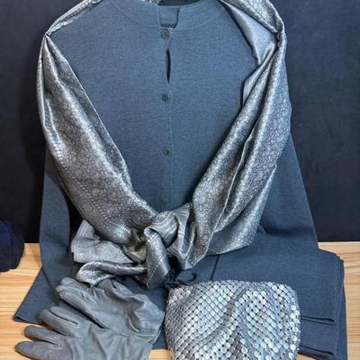 Whiting davis mesh bag other items