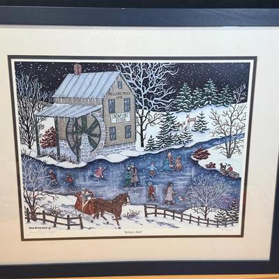Miller's mill" by artist joan boyer kopp