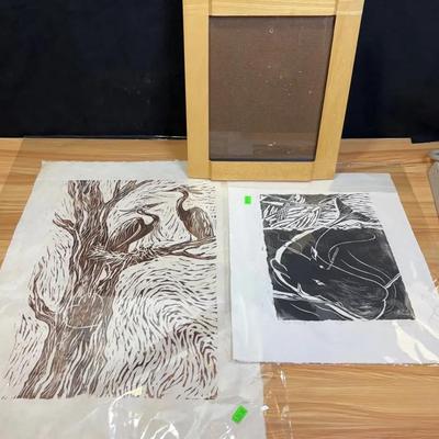 Bob sera signed artwork other