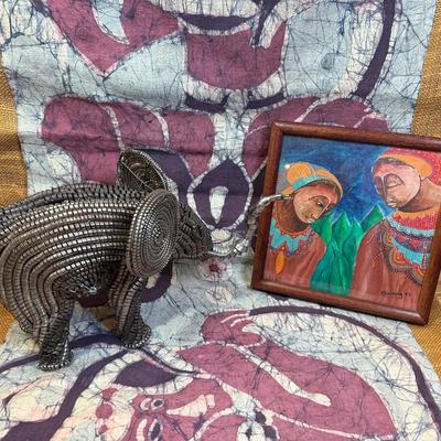 Batik tapestry other decor