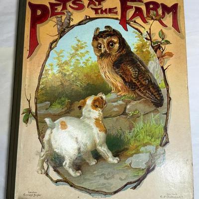 Pets at the farm" by ernest nister