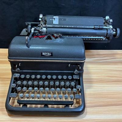 Vintage royal typewriter