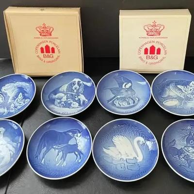 Royal Copenhagen Bing & Grondahl Collectible Plates (11)