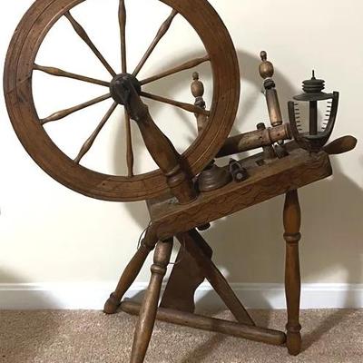 Antique Spinning Wheel