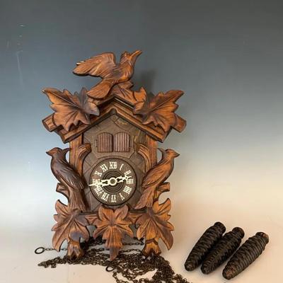 Vintage West German Cuckoo Clock