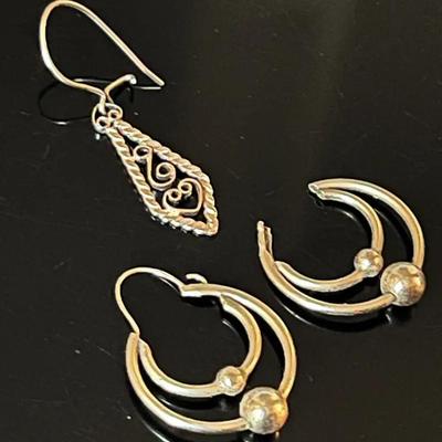 14K Yellow Gold Earrings 