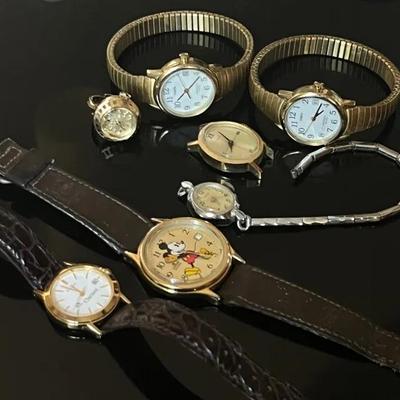 Watch Group with Ring Watch, Disney Mickey Mouse