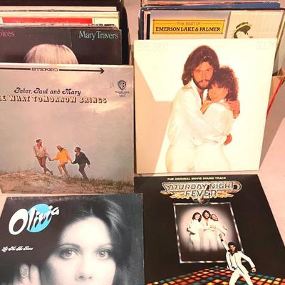 Two Boxes Of Vintage Rock Albums And Soundtracks, 60’s And 70’s (85)