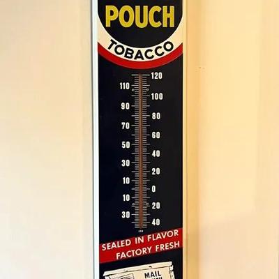 Mail Pouch Tobacco Wall Thermometer 