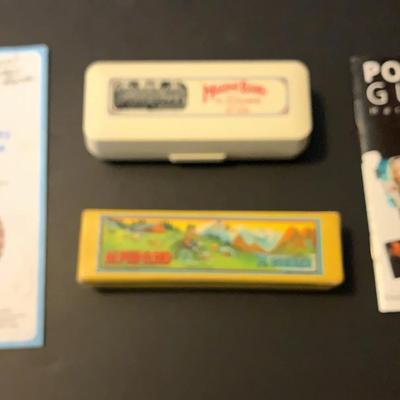 Two Hohner Harmonicas In Original Boxes With Instruction Pamphlets