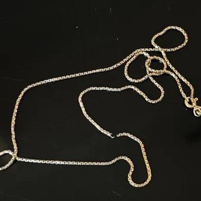 18K Yellow Gold Chain, As Is