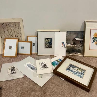 Original Framed and Unframed Watercolors and Prints by Fran Yost Plus Photography Prints from Merten