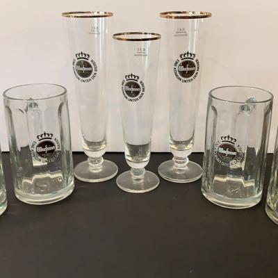 Warsteiner Beer Mugs And Pilsner Glasses