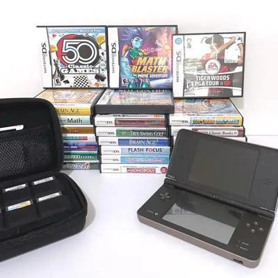 Nintendo DS XL With Case And Video Games 