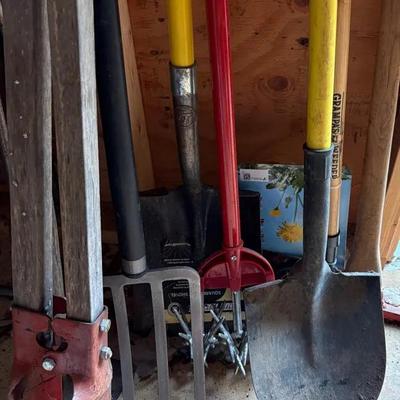 Assortment Of Yard Tools 