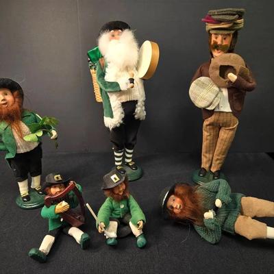 Irish Byers & Kindles Dolls: Leprechauns, Drummer