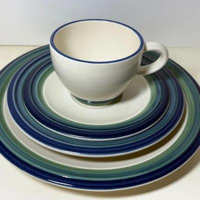 Pfaltzgraff Ocean Breeze Dish Set 33pc