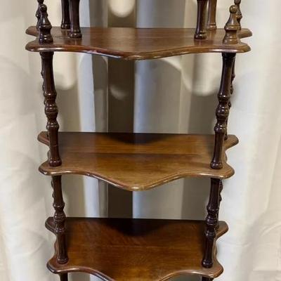 Maple Victorian Etagere