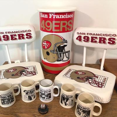 San Francisco 49ERS Memorabilia 