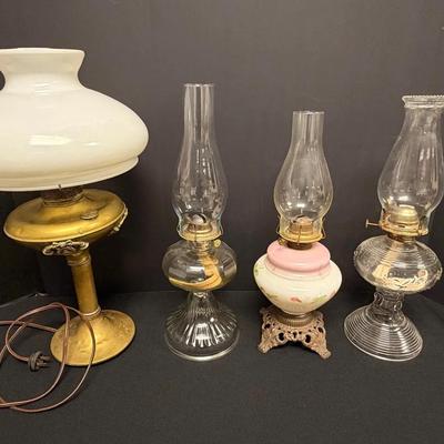Antique Oil Lamps
