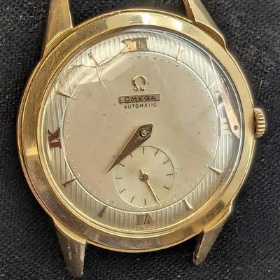 Vintage 18K Gold Omega Automatic Watch