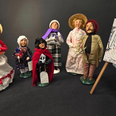Byers' Choice Dolls: Halloween, Valentines Day, Charities 