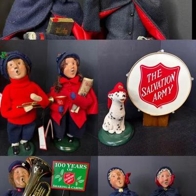 Byers’ Choice Dolls-“Salvation Army Band” & Accessories 