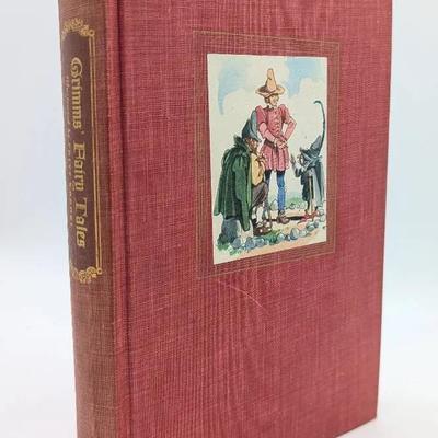 Vintage 1945 Hardback Copy of Grimm's Fairy Tales with Illustrations by Fritz Kredel