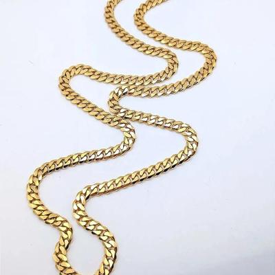 Long Gold Tone Chain by Monet