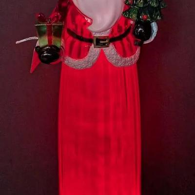 Winter Lane Santa Claus Water Lite
