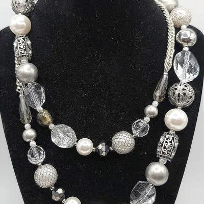Long Beaded Necklace by White House Black Market